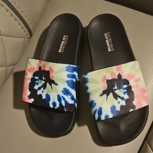 Brandblack Women's Multicolor Tie-Dye Sandals